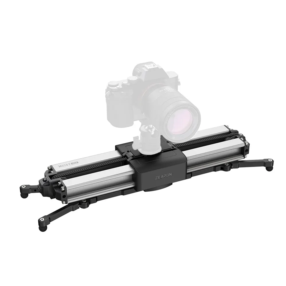 Zeapon Micro 2 Plus Camera Slider Travel Distance 56cm/22in 4.5KG All-Direction Capacity 30s Magnetic Quick Release Secure Lock