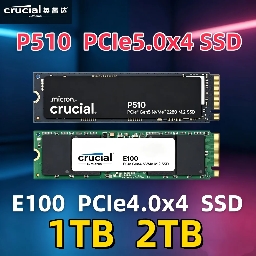 【¥22,212】Crucial P510 SSD 1TB-アリエク特価アラート