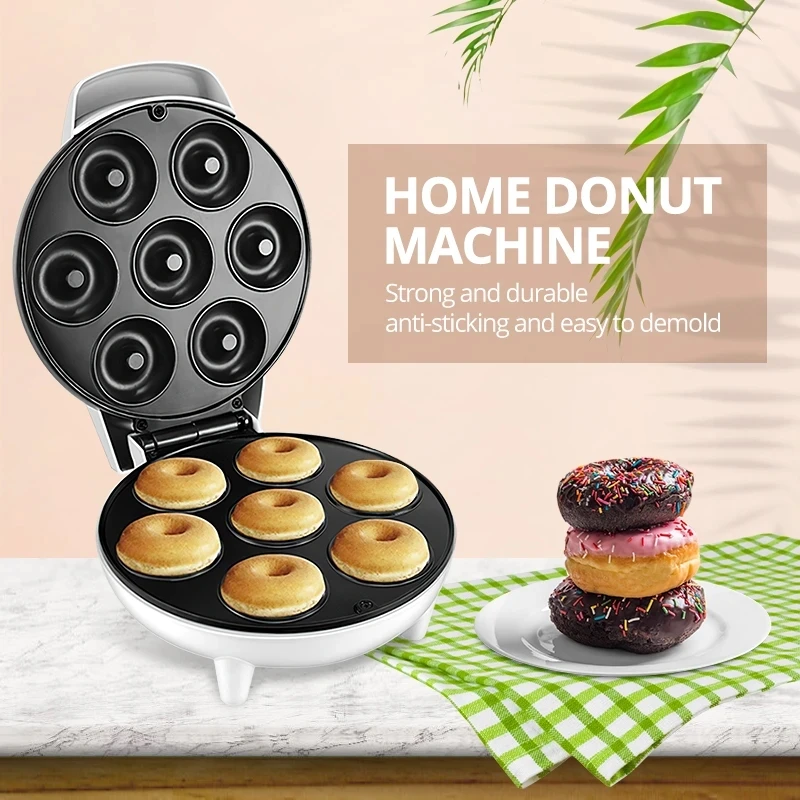 MINI Donut Making Machine Eggs Cake Baking Breakfast Waffle Electric
