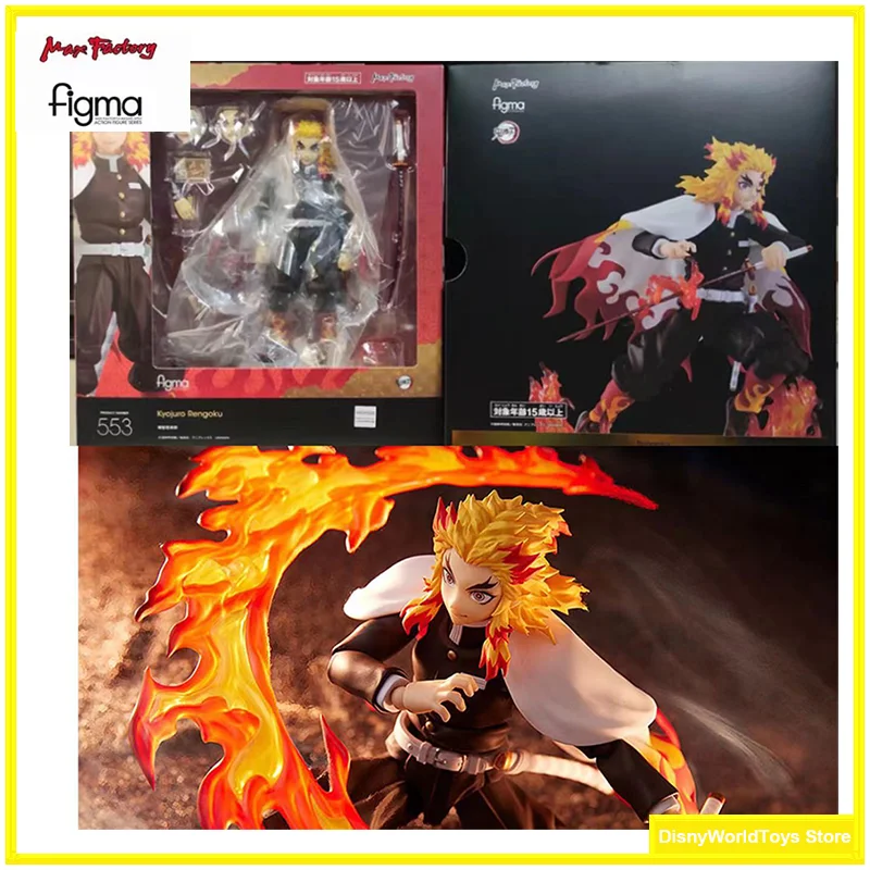 100-Original-Figma-553-Demon-Slayer-Kimetsu-No-Yaiba-Kyojuro-Rengoku-In ...