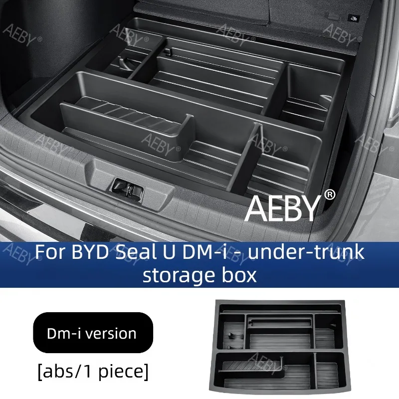 BYD Seal U DM-i 2020-2025 트렁크 확장 수납함, 자동차 트렁크 수납함, 자동차 액세서리, 보호 정리함, 액세서리