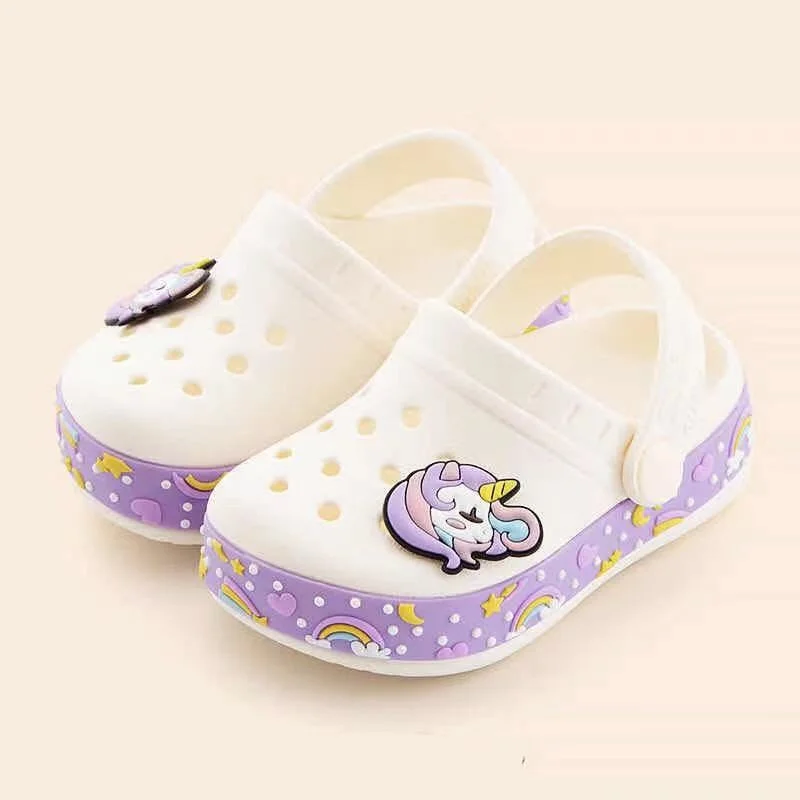 children's shoes for high arches Summer Children Slippers Boys Sandals Kids Home Girl Sandals Cartoon Shoes Slip Soft Appliques Fashion Little Girl Beach Shoes comfortable sandals child