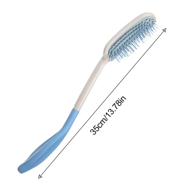Long Handled Cow Comb Gentle Multifunctional Hair Removal Brush For Women