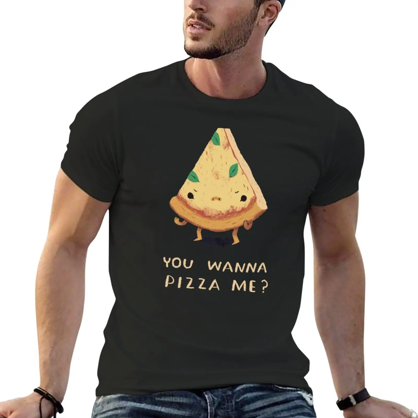 

you wanna pizza me T-Shirt graphics t shirt heavyweight t shirts mens champion t shirts