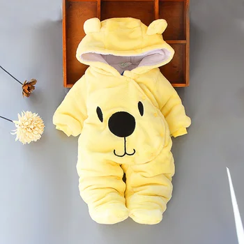 Baby Hooded Fleece Snowsuit 1