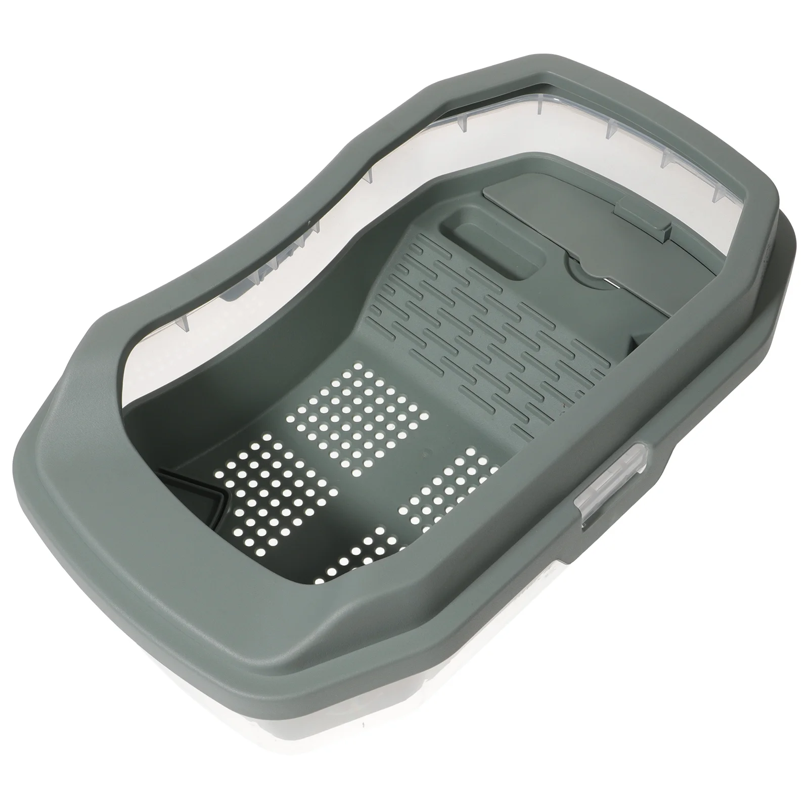 

Turtle Tank with Sunbathing Platform Terrace Aquarium Feeding Reptisoil Eco Breeding Practical Plastic