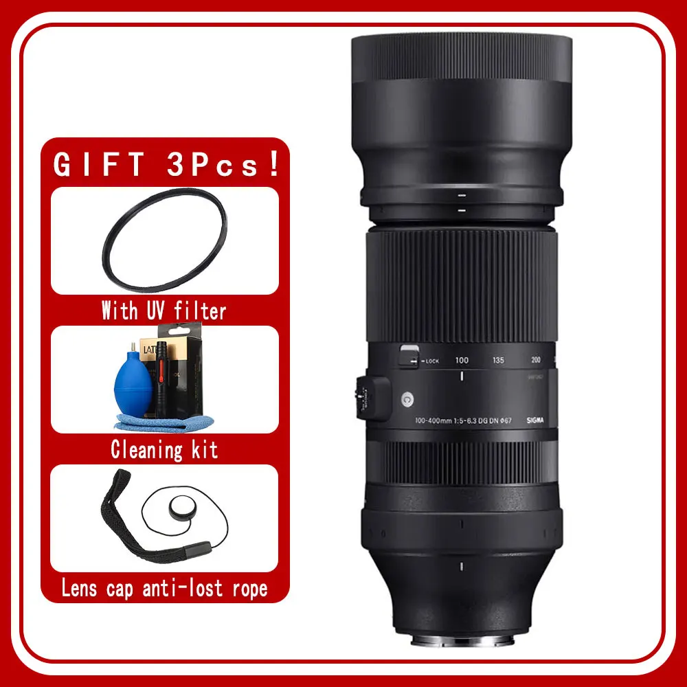 Sigma 100-400Mm F5-6.3 Dg Dn Os Obiettivo Contemporaneo Per Sony E