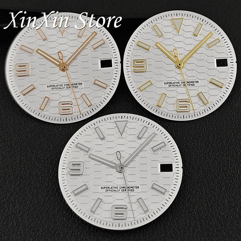 Silver Dial Land-Dweller 28.5mm Mechanical Watch Face with Hands