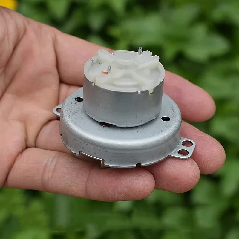 JS-50T 마이크로 기어 모터 14RPM 고 토크 50MM DC 6V/9V/12V DIY 장난감 모델 밸브 기어 감속용 소형 모터