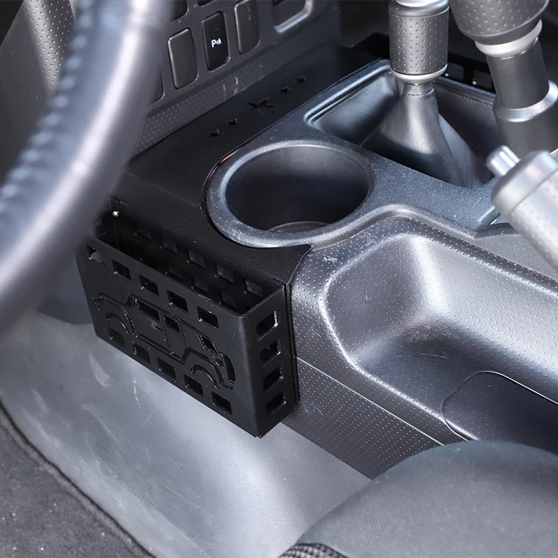 CONSOLE CENTRALE ABS noire élégante pour Toyota FJ Cruiser de 2007 à