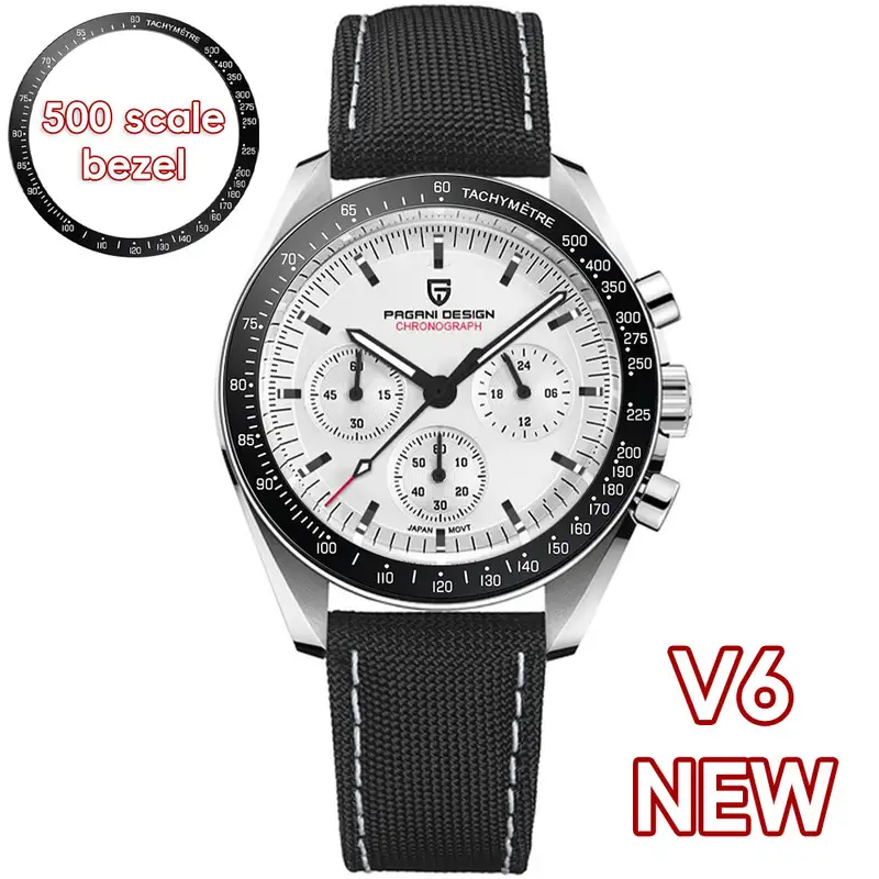 PAGANI DESIGN 2026 New Men's Watches Top Luxury Quartz Watch For Men Auto Date Speed Chronograph AR Sapphire Mirror Wrist watch - Image 20