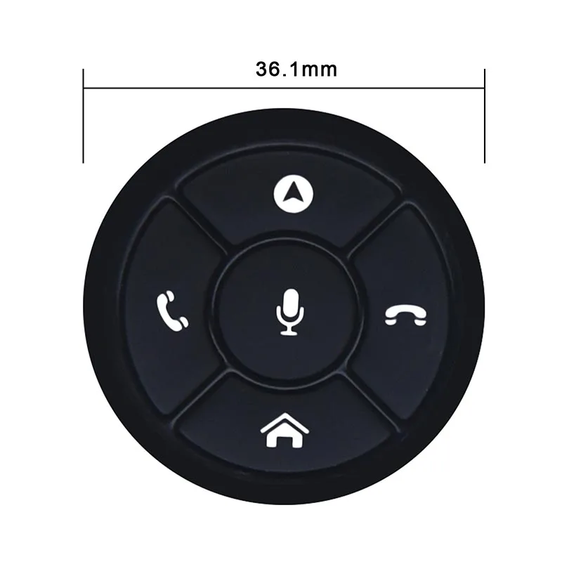 Steering Wheel Remote Control 10 Keys Wireless for Car Radio DVD GPS Multimedia Navigation Head Unit