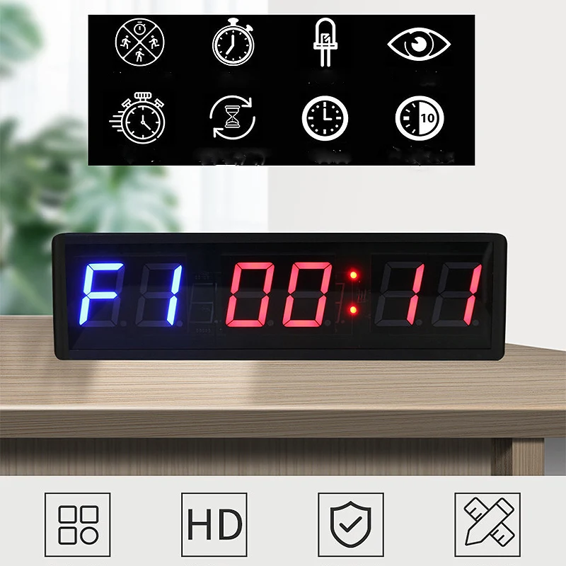 Temporizador Cronometro Pared Gimnasio Gimnasio En Casa Ousmile