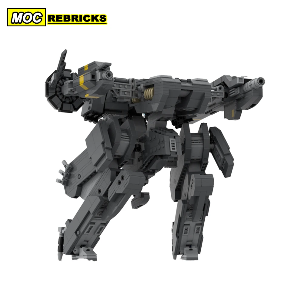 

Конструктор MOC Mech Series, Детский конструктор из сплава, оборудование для боевых действий, солдат, Детский конструктор «сделай сам» для обучения мелким частицам