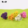 5Pcs Artificial Flower Cluster Mini Bush Potted Plant Scenery Moss Bonsai Landscape Garden Decoration Model Railway Accessories 3