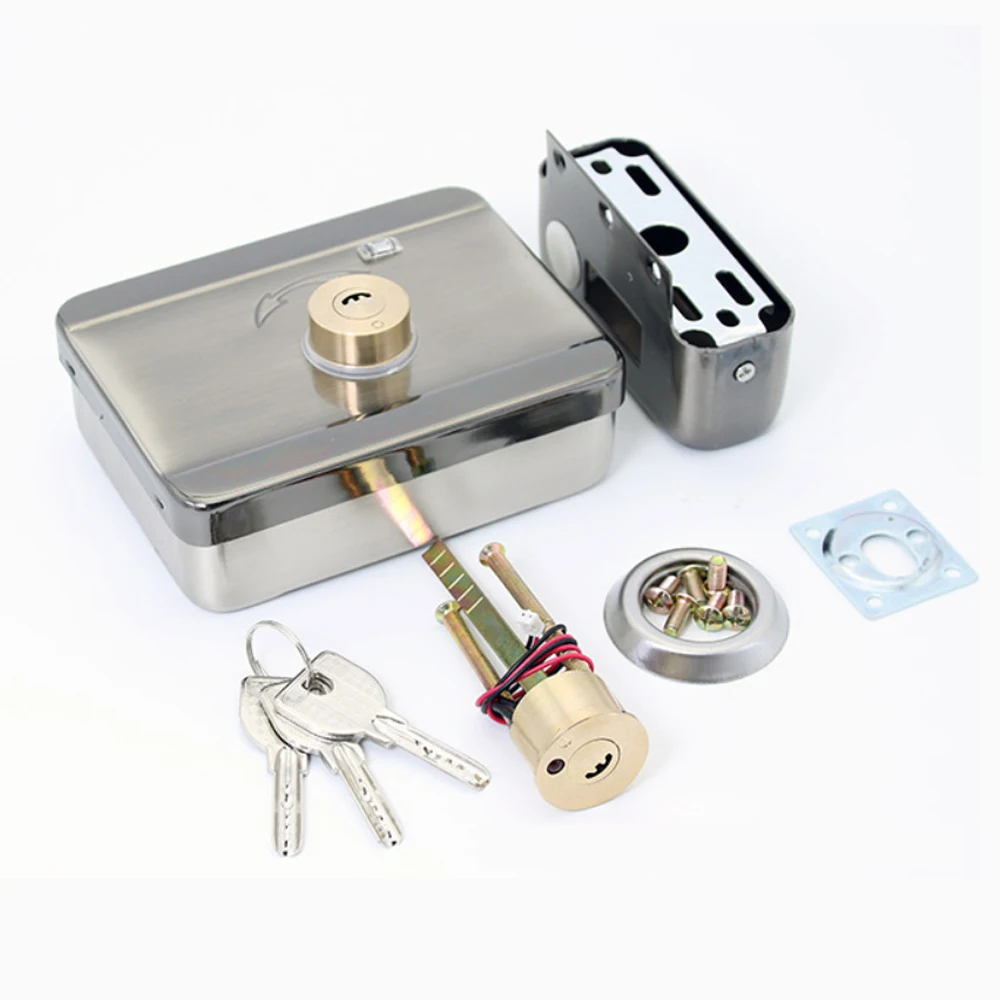 

Electric Lock Video Intercom Lock Gate Doorlock NO Lock for Access Control Video Intercom System