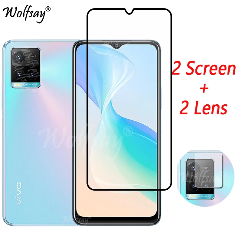 

Tempered Glass For Vivo Y33T Screen Protector For Vivo Y33T Y33S Y31 Y21S Y20 Y11S Y72 V21 V20 Camera Glass For Vivo Y33T Glass