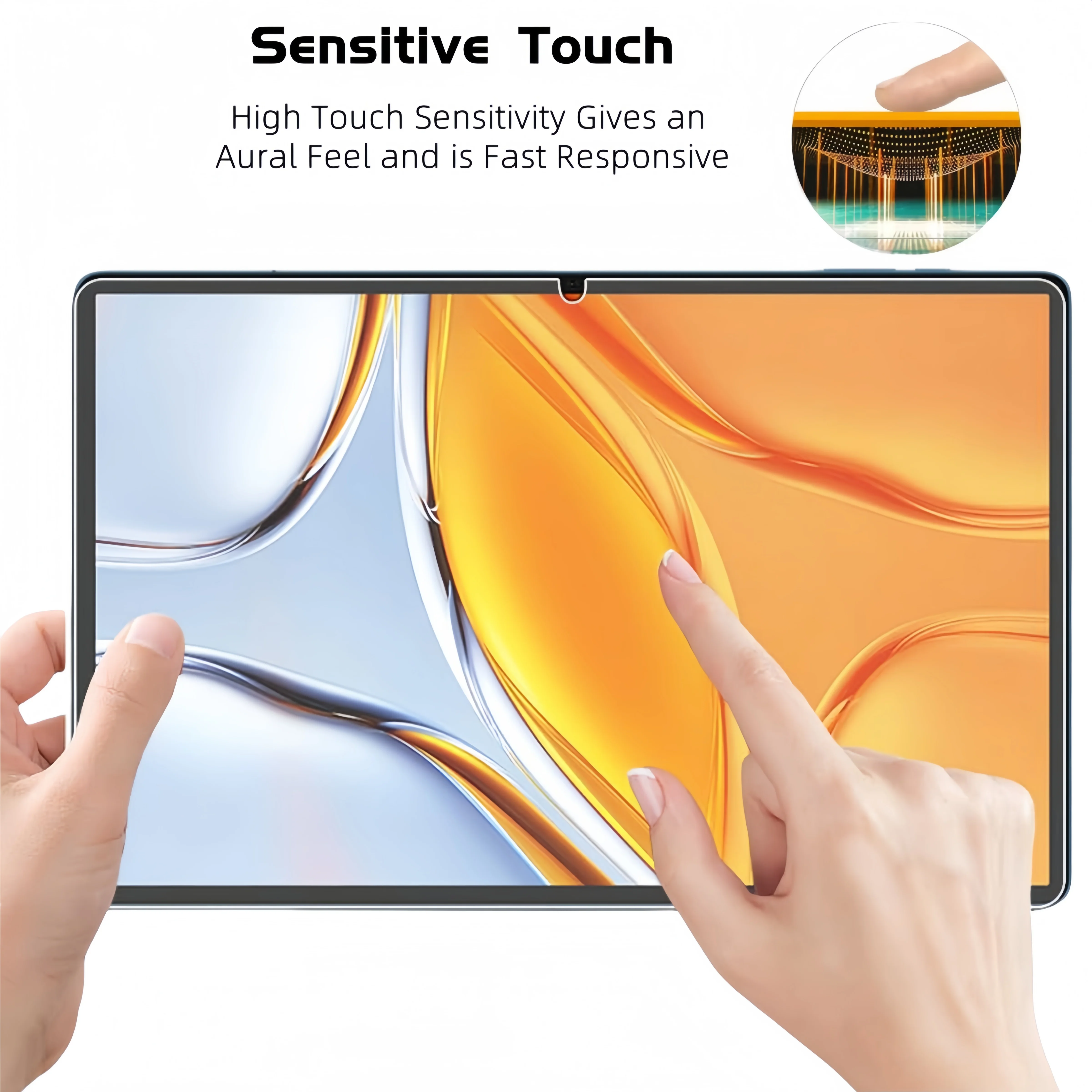Premium 2-Pack 14-Inch Tempered Glass Screen Protectors - Anti-Scratch & HD Clear