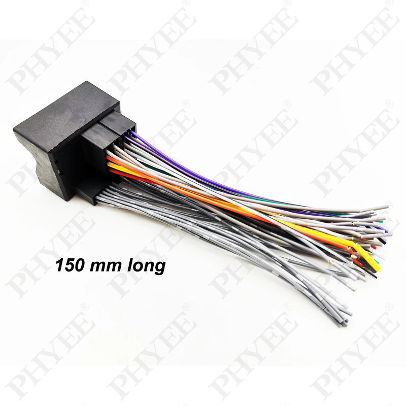Câble Adaptateur QuadLock Universel ISO Pour Autoradio - Compatible Opel, VW, Audi, Renault, Ford, Etc.