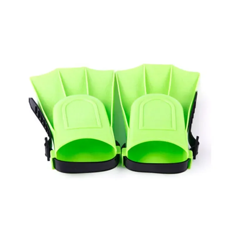 Comfortable Flippers Toddler Swimming Fins Learn Swimming Children Soft Adjustable Diving Fin Flippers Swim Pool Beach