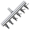 4/6/10 Ways Stainless Steel Air Flow Splitter Distributor Pump Valves For Aquarium 1