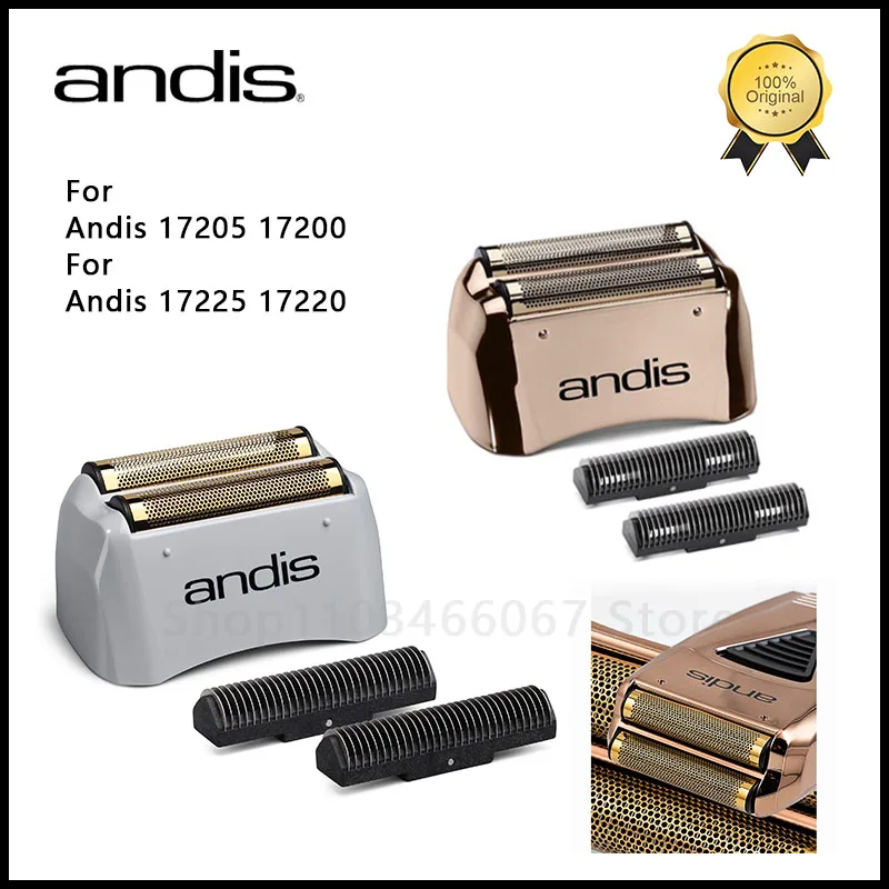 Electric Shaver Original Andis Shaver Replacement Foil and Cutters For Profoil Lithium Plus 17205/17225 Electric Shaver Replacement Net Knife