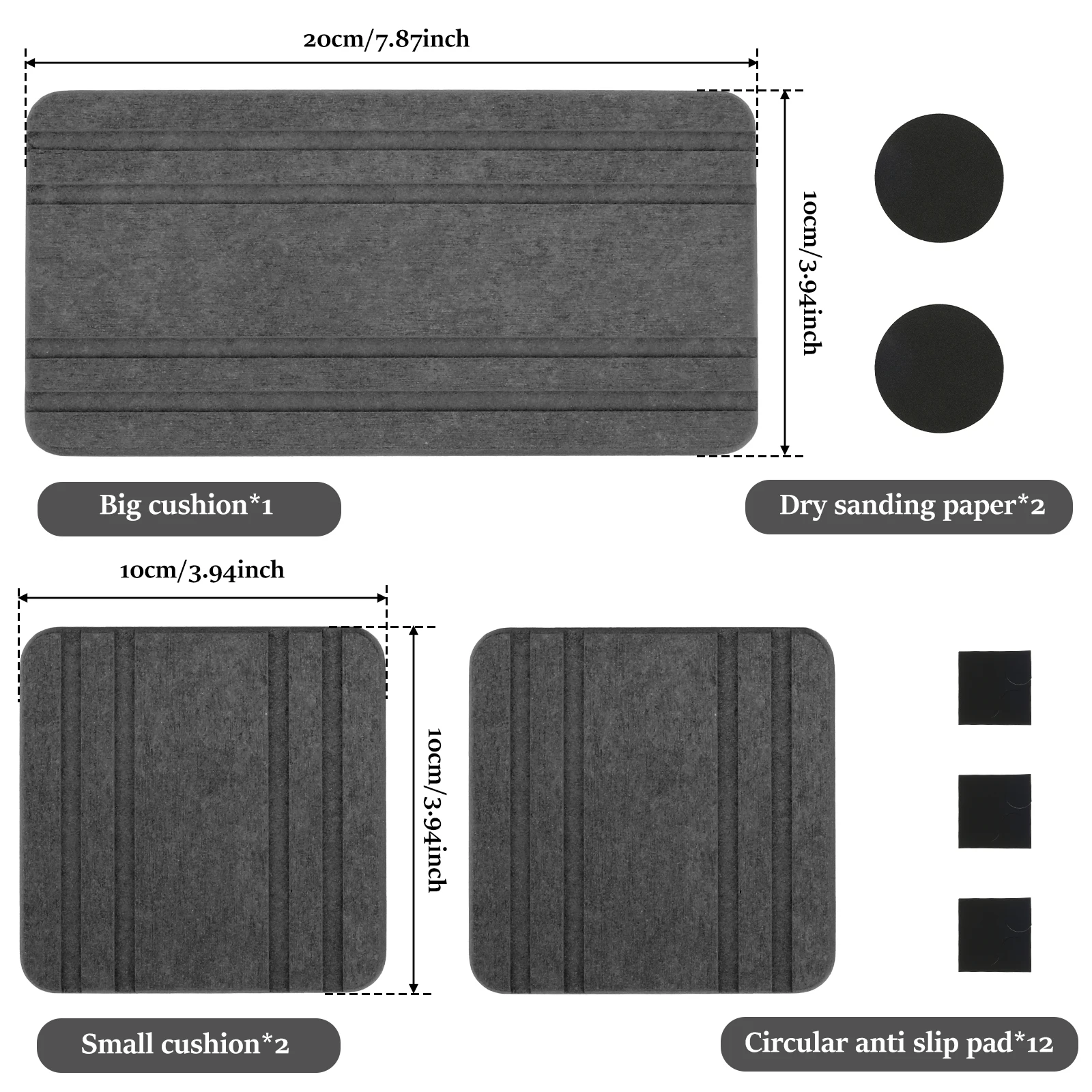 3PCS Hand Soap Holder Drying Stone Tray Absorbent Stone Soap Tray Diatomaceous Earth Coasters Fast Drying for Bathroom Kitchen