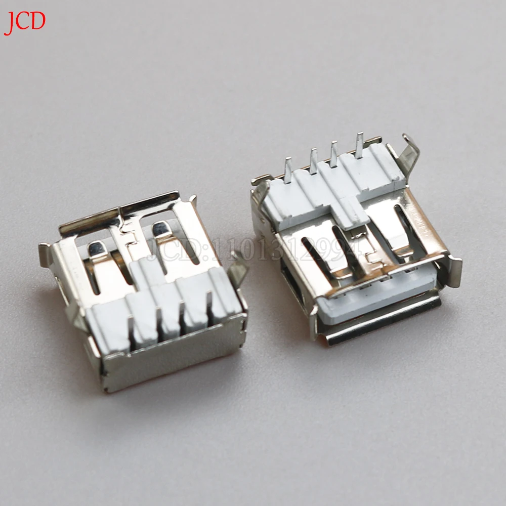 10/20pcs heißer Verkauf 10pcs USB-Typ ein Standard-Port weibliche Löt buchsen Stecker PCB-Buchse USB-A Typ