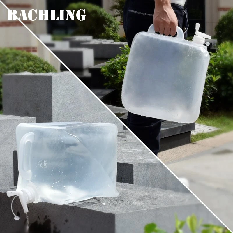 5/10/20L Bucket Tourism Foldable Water Storage Container Drinking Water Tank for Outdoor Travel Picnic Hiking