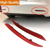 1/2PCS Rear Bumper Reflector Lamp Light Lens replacement 1077407-00-F 1077406-00-F For Tesla Model 3 Accessories For Vehicles 1