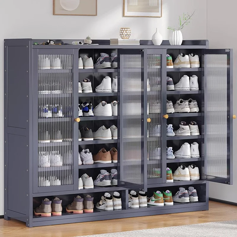 

Minimalist Stand Shoe Cabinets Modular Shelves Luxury Balcony Shoe Cabinets Display Vertical Armario Zapatero Home Furnitures