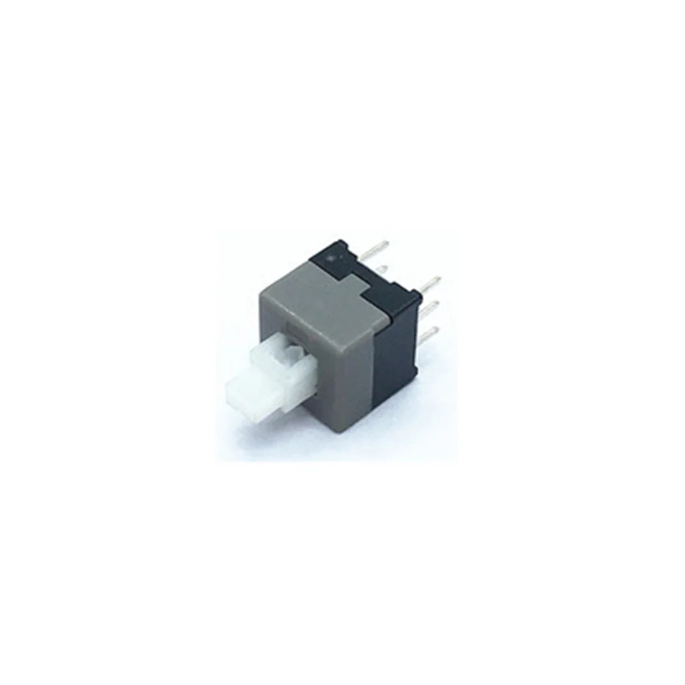 

20PCS 8.5X8.5MM 8.5*8.5MM 8.5*8.5 Self-locking Switch DIP 6 Pins Tactile Pushbutton Key Switch Wholesale