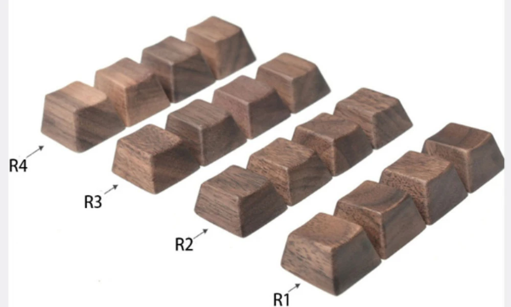 Walunt деревянные колпачки для клавиш под заказ OEM профильные колпачки для клавиш R4 R3 R2 R1 WASD клавиши со стрелками 6.25u колпачок MX Переключатель для механической клавиатуры