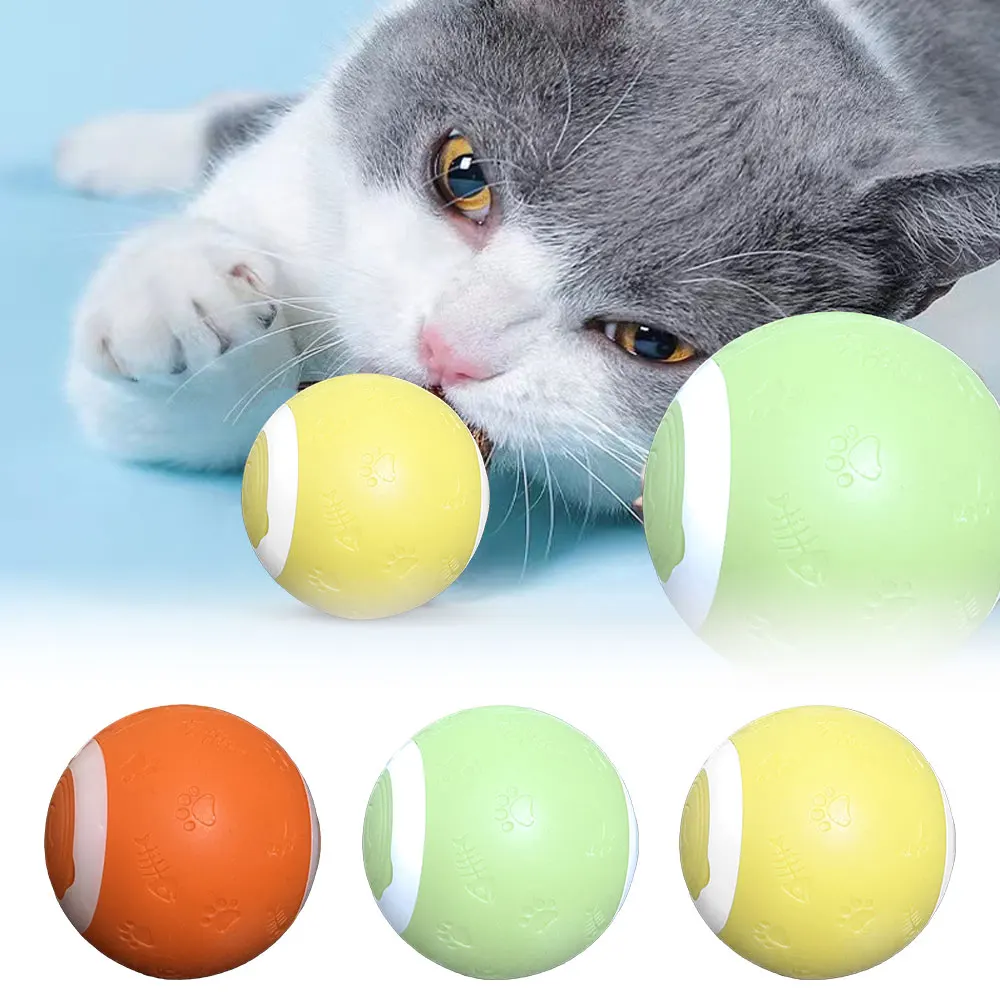 

Pet Active Rolling Ball Automatic Moving Bouncing Rotating Ball