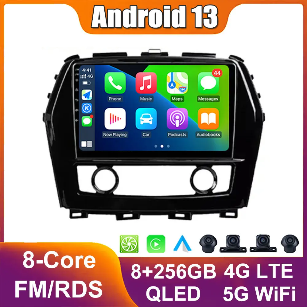 

Android 13,0 для Nissan Maxima A36 2015 - 2020 Автомобильный плеер навигация радио Мультимедиа Видео Стерео GPS без DVD