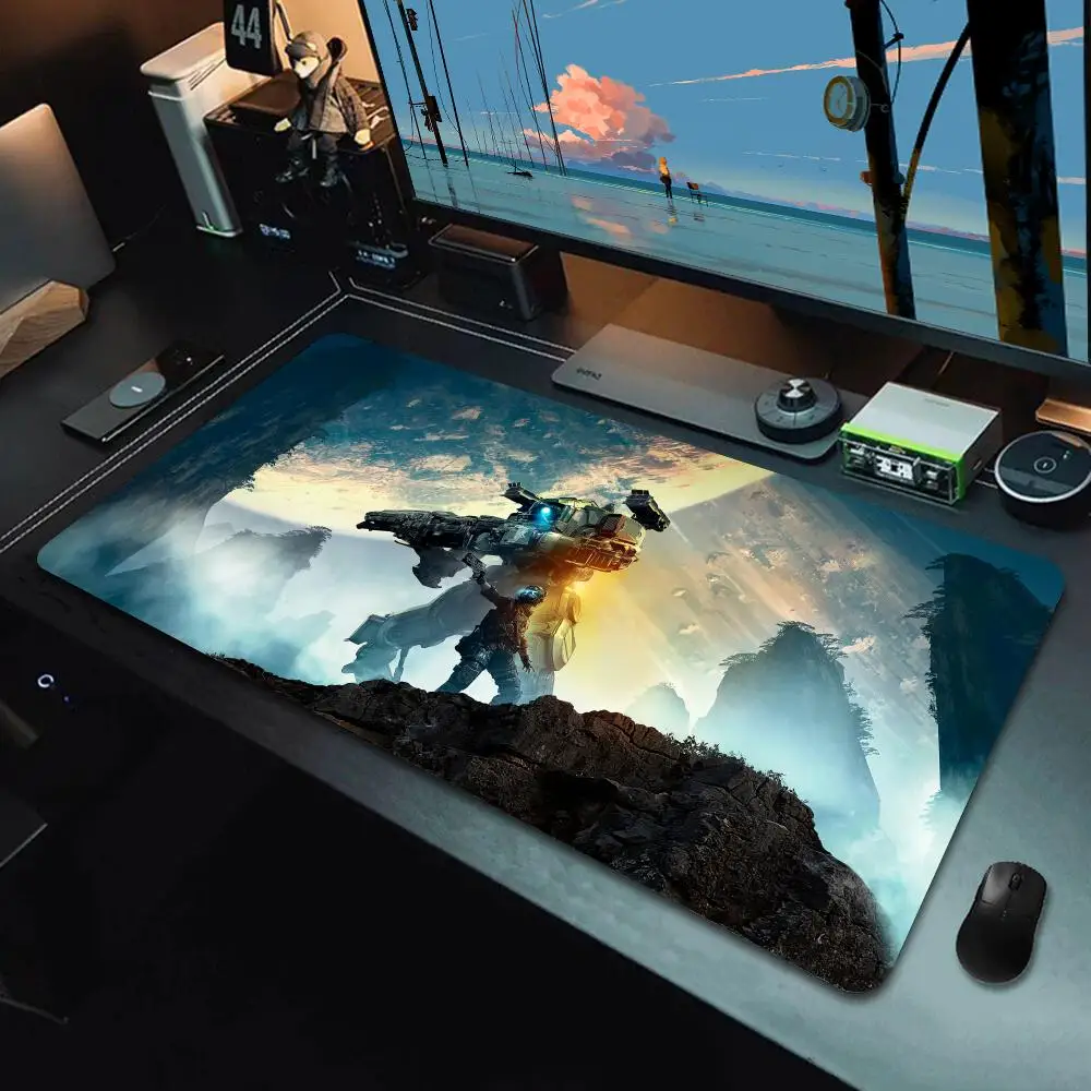 Action Shooting Game T-Titanfalls 2  Mouse Pad High-End E-Sports Mouse Pad Game Swordsmith Zero-Smooth Fps Special Rubber Mouse Pad