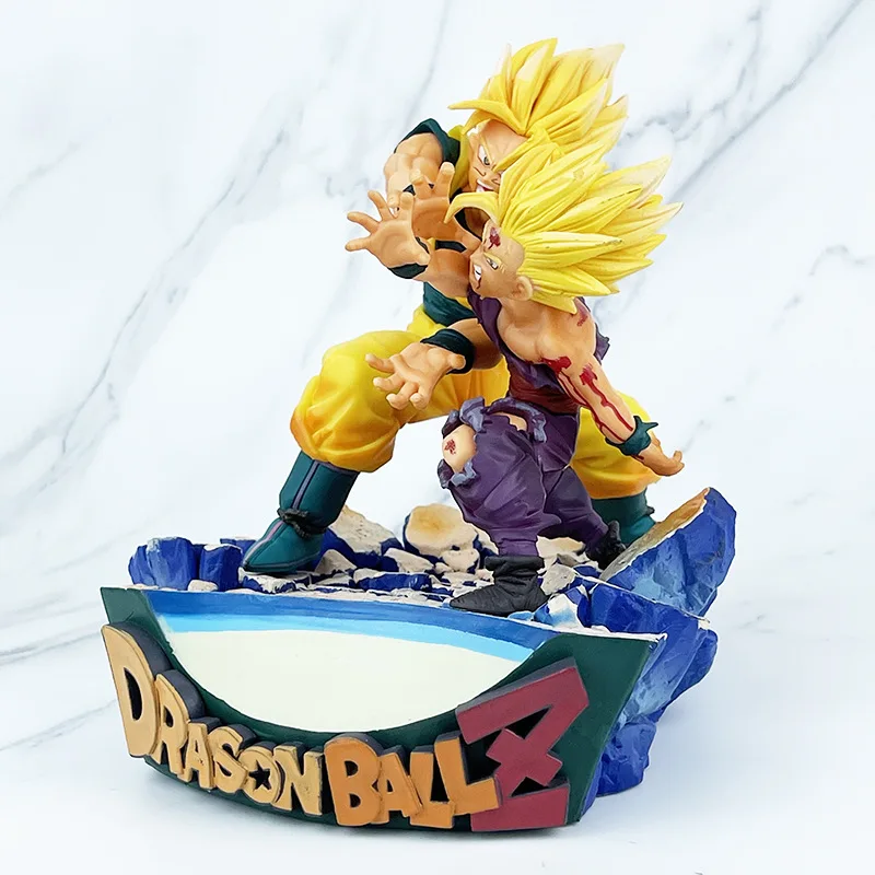 Em promoção! Venda Quente Dragon Ball Figura Son Goku, Pai E Filho