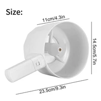 Tamis à farine électrique en plastique, 5 tasses, alimenté par batterie, tamis à farine automatique, glaçage, sucre, Shaker, outils de cuisson électriques 4
