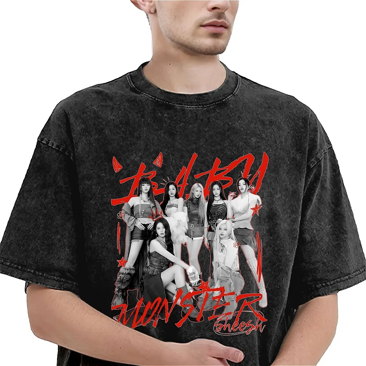 BABYMONSTER ベビモン シャツ メンズ ピンク Babymonster Shirt Men'S Pink | eBay