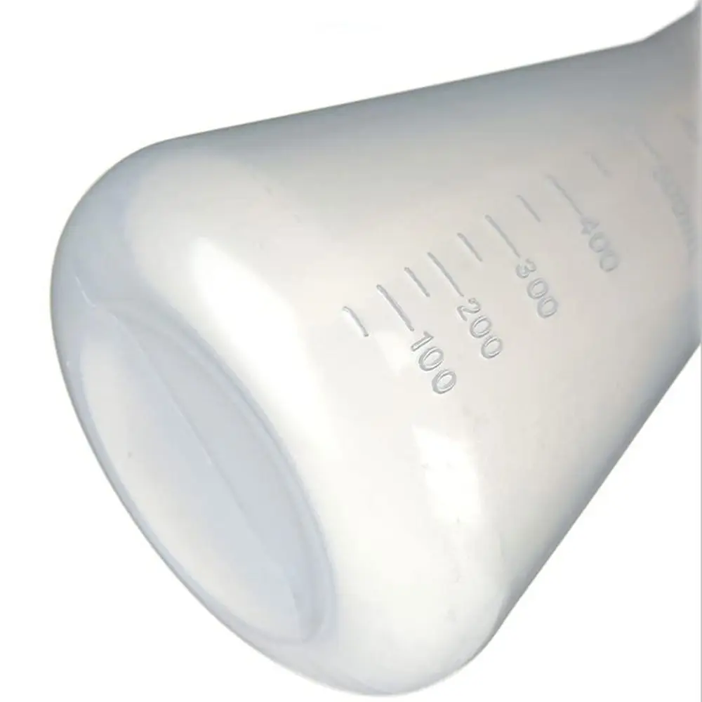 50ml 100ml Plastic Erlenmeyer Flask for Laboratory and Education