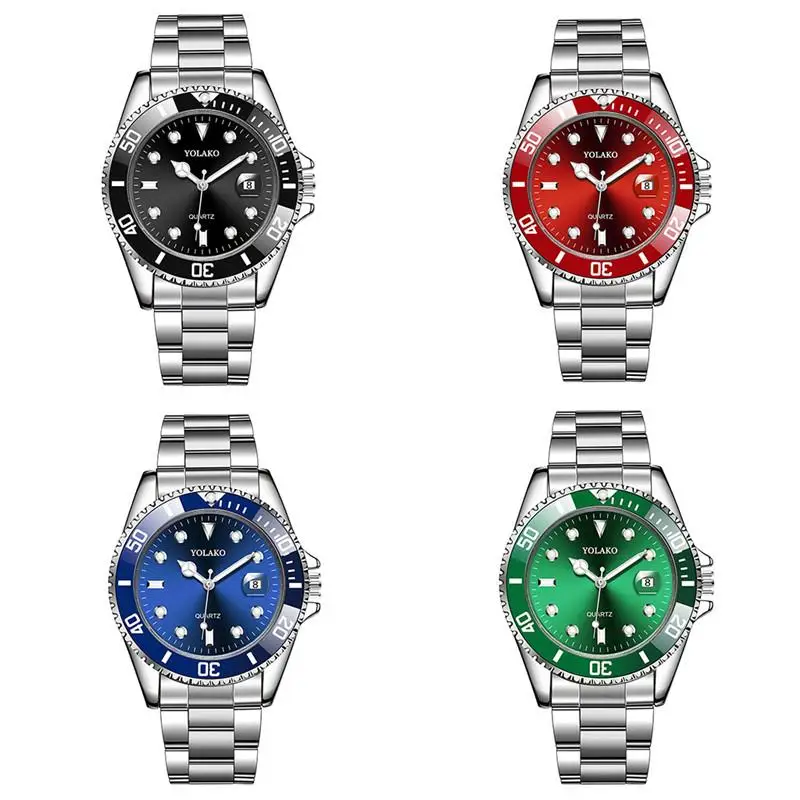 2023 Reloj Hombre YOLAKO Watch Men Green Watches Luxury