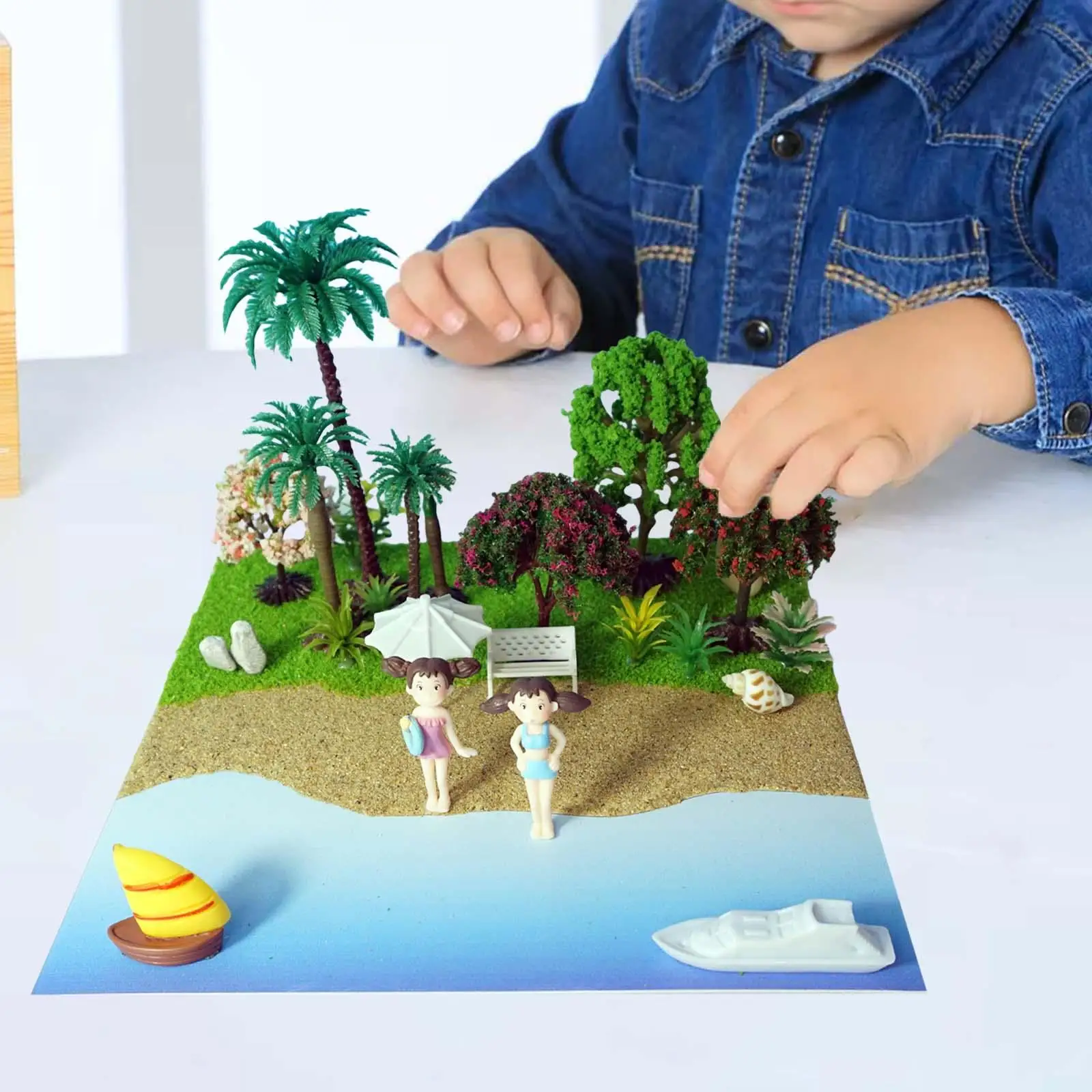 

beach scenes Model Display Interactive Layout beach scenes Model Layout kits for Home