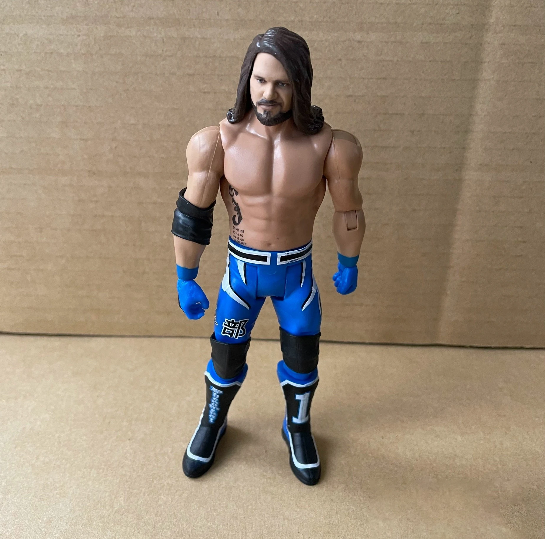 WWEAEWБорьба WWF фигурка рестлера Джимми и джий с эффектом AJ стили Даниэль Брайан 6 дюймов 7 Борьба экшн-фигурки Коллекционные фигурки (art.: 3920c7ec75530) - 3920c7ec75530