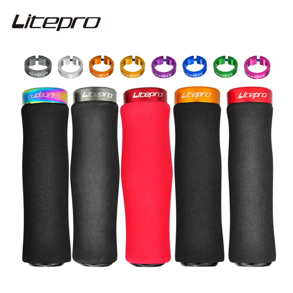 JKLitepro Litepro MTB Mountain Bike Sponge Locking Handlebar Grips