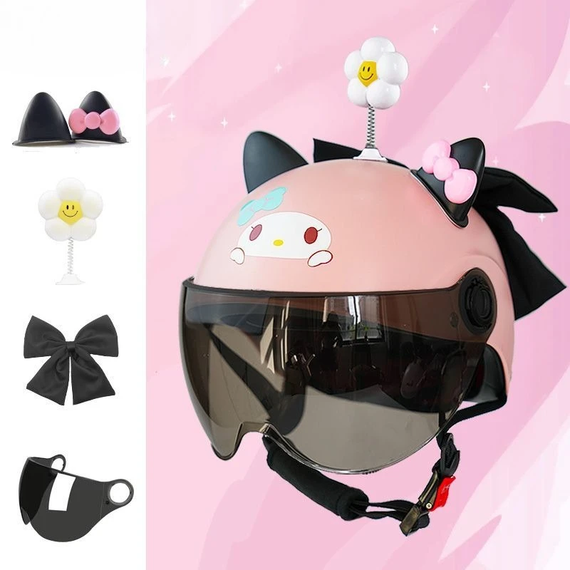 Casco De Bicicleta De Hello Kitty Casco De Alta Calidad tosir Para