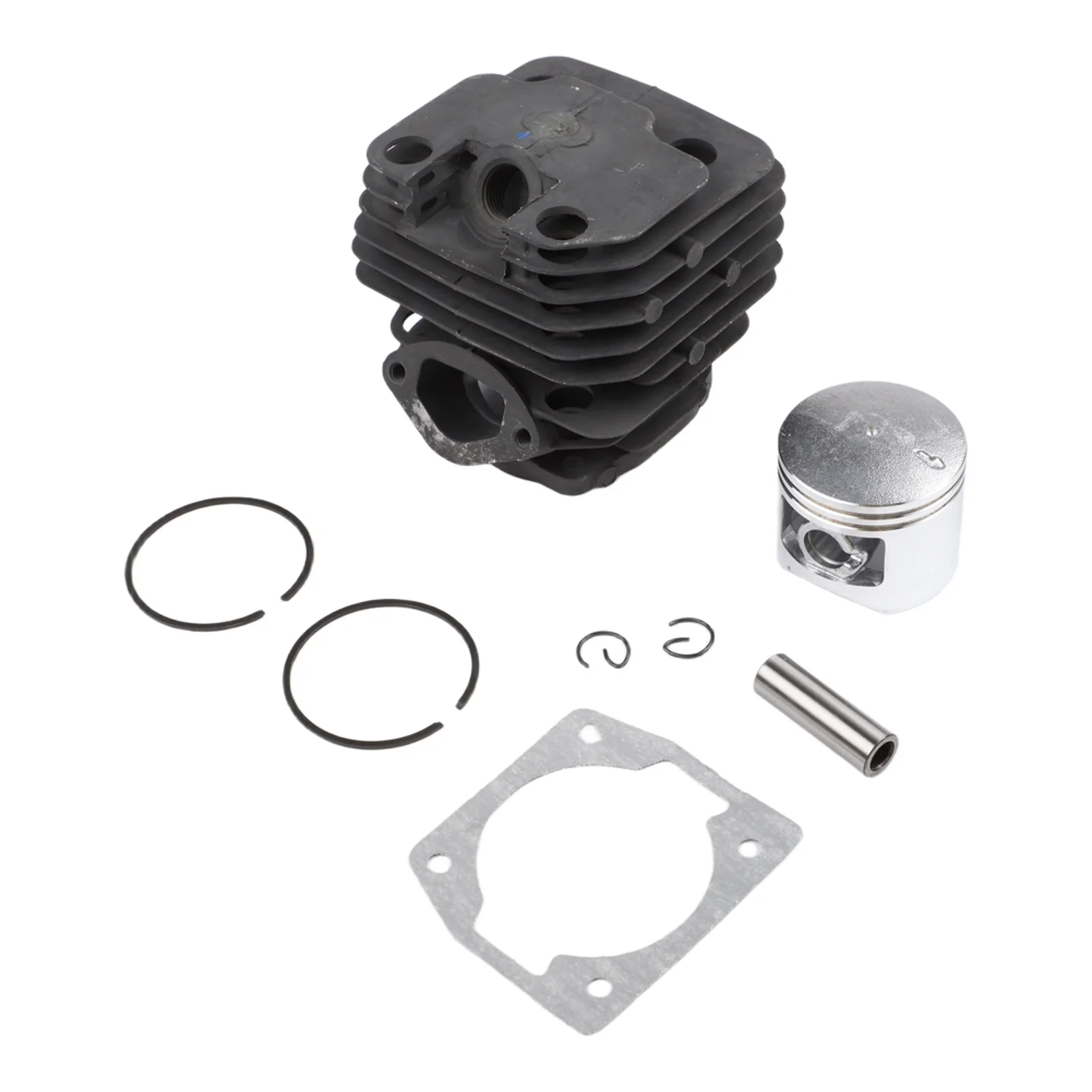 Zenoah 45cc 체인톱 엔진 유지보수용 43mm 실린더 키트(피스톤 링 니들 및 서클립 부품 포함)