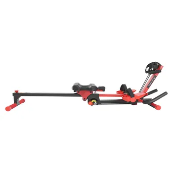3-in-1 Foldable Rowing Machines for Home Max 264.55 LBS Abdominal Fitness Machine W/LED Vertical Storage Height Adjustable 5