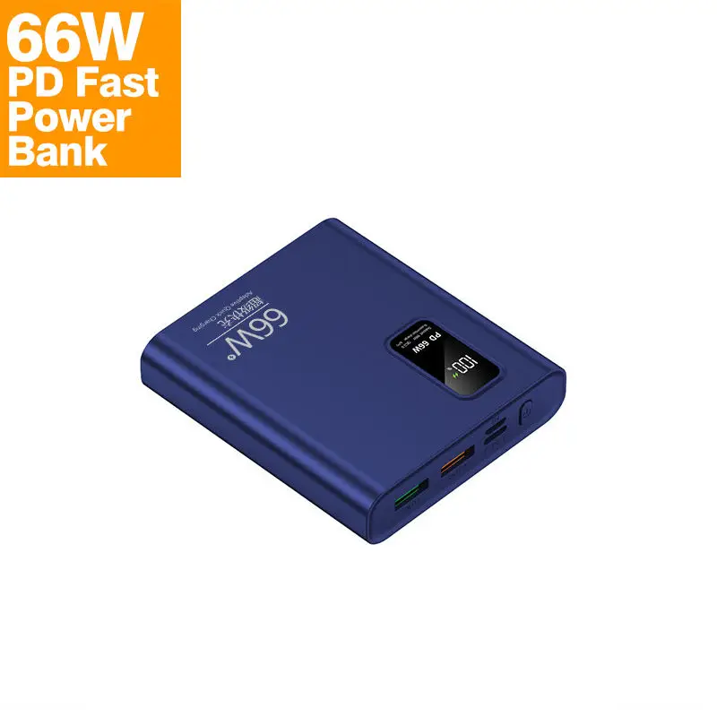 

For IPhone Huawei Power Bank 20000mAh 10000mAh Super Fast Charging Dual USB TYPE-C Charging Portable Mini Light Thin Power Bank