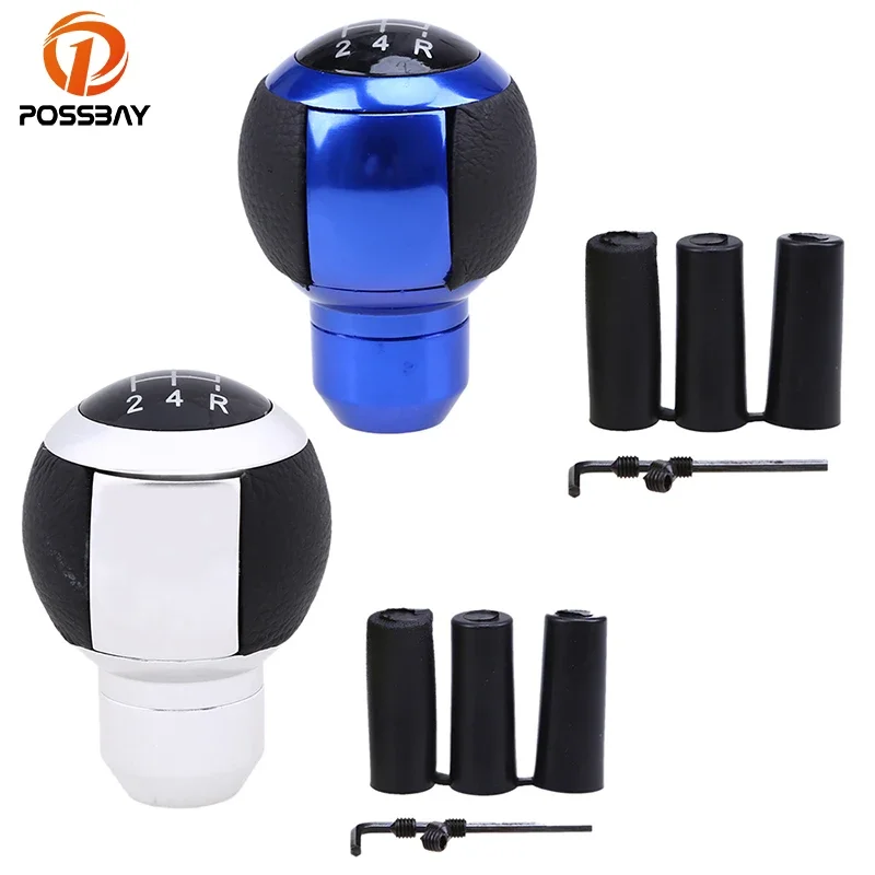 

POSSBAY Car-styling Car Gear Shift Knob Universal Manual Modified Interior Racing 5 Speed Shifter Lever Accessories