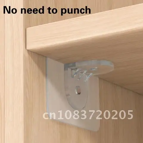 

Pegs Instead of Drill-Free Nail Adhesive Shelf Support Holders for Closet Kitchen Bathroom Cabinet Wall Hangers Shelf Support C